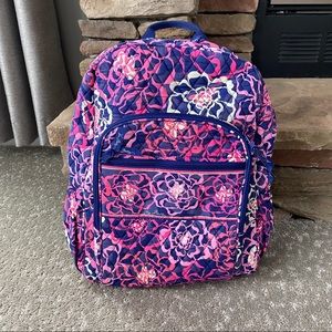 Vera Bradley Campus Backpack Katalina Pink